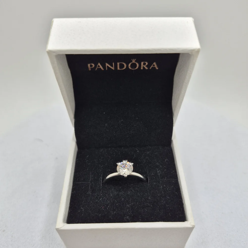 Pandora Nova 14k White Gold Lab-grown Diamond Ring1.00 ct TW, 14k white gold